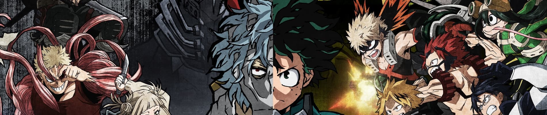 My Hero Academia Season 3 banner